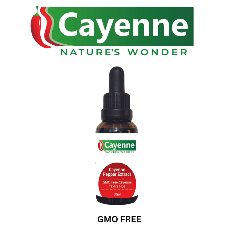Cayenne Pepper Extract 30ml GMO FREE - EXTRA HOT! - $29.95