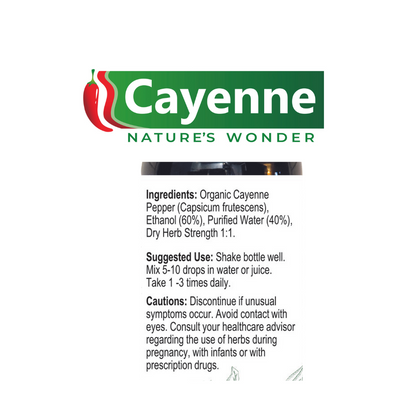 Buy 4 Get 2 FREE! Cayenne Pepper Extract 30ml Organic - $79.80