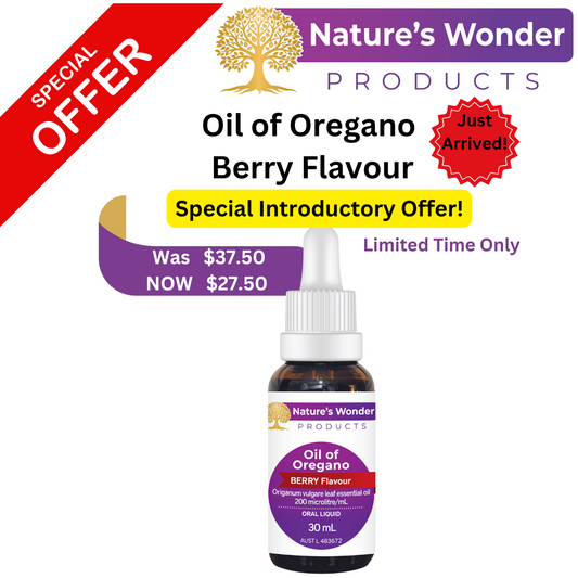 Oil of Oregano Berry Flavour 30ml