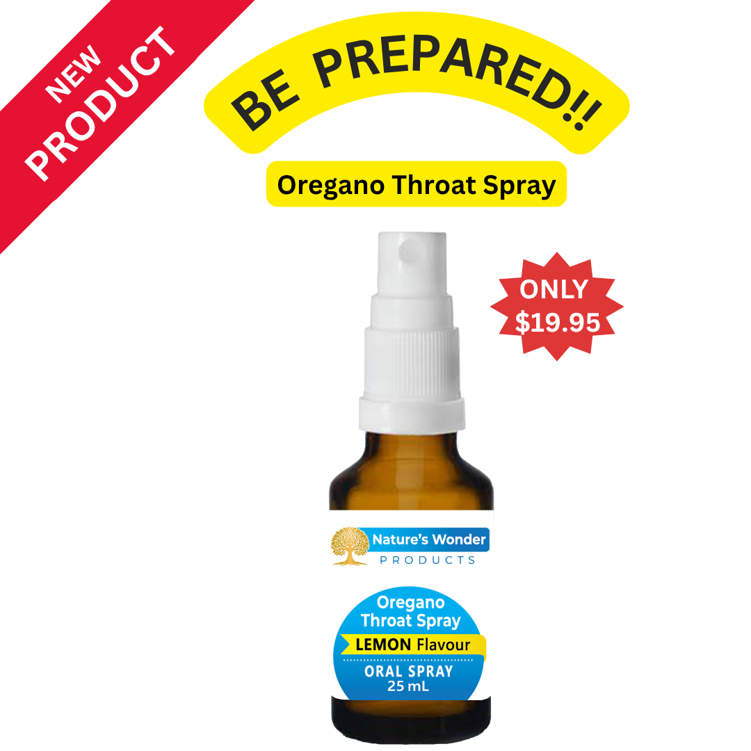 Oregano Throat Spray 25ml  - $19.95